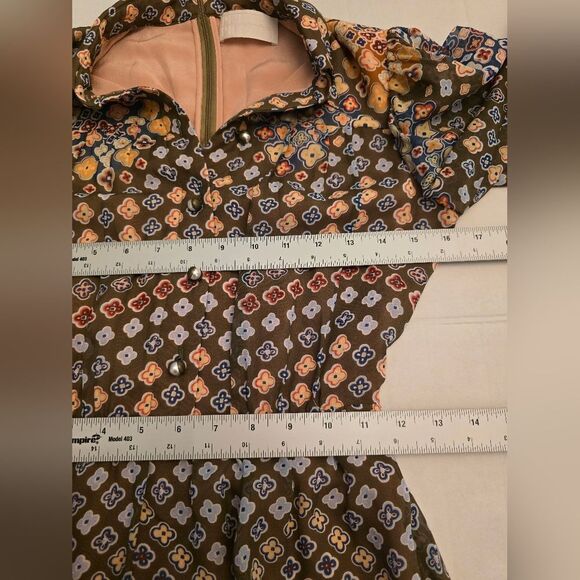 Peter Piloto Green Floral 100% Silk Maxi Button Dress Size 2 - Picture 7 of 8